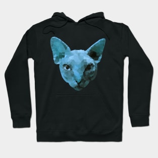 Blue Sphynx Hoodie